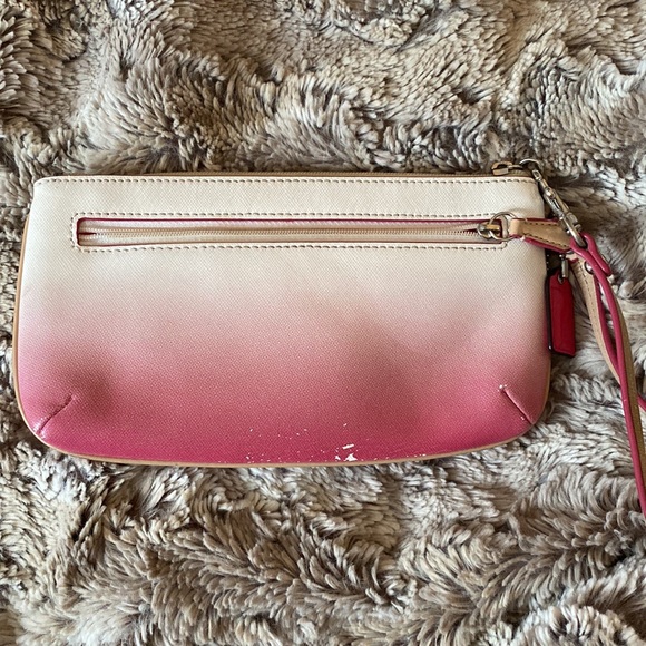 Ombré Coach wristlet - Picture 2 of 7